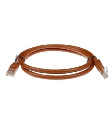Кабель ACD Патч-корд ACD-LPU6Z-20N |ACD-LPU6Z-20N| Cat6 UTP 26AWG 4Pair, CU, LSZH, Коричневый, 2м 