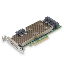 HBA-адаптер Broadcom 9305-24i SGL (05-25699-00 / 03-25699-02007) PCIe 3.0 x8 LP, SAS/SATA 12G HBA, 24port(6*int SFF8643), 3224 IOC