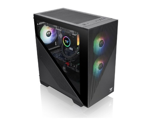[Корпус] Корпус Thermaltake Divider 170 TG ARGB/Black CA-1S4-00S1WN-00 /Win/SPCC/Tempered Glass*1/120mm ARGB PWM Fan*2 