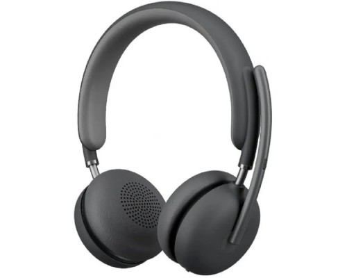 [Наушники] Гарнитура игровая Logitech Zone Wireless 2,  для компьютера/мобильных устройств, накладные,  Bluetooth, графитовый [981-001311]