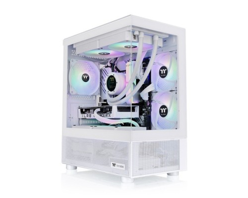 [Корпус] Корпус Thermaltake View 170 TG ARGB белый без БП mATX 5x120mm 2x140mm 1x200mm 2xUSB3.0 audio bott PSU