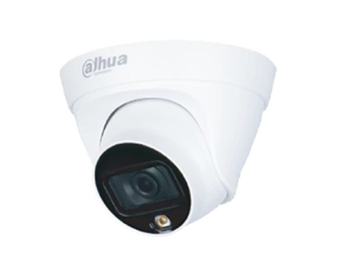 [Видеонаблюдение] DAHUA DH-IPC-HDW1239T1P-LED-0360B-S6 Уличная турельная IP-видеокамера FullColor 2Мп, 1/2.8” CMOS, объектив 3.6мм, обнаружение людей, LED 30м, IP67, металл/пластик