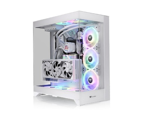 [Корпус] Корпус Thermaltake CTE E550 TG белый без БП ATX 3x140mm 2xUSB3.0 audio bott PSU
