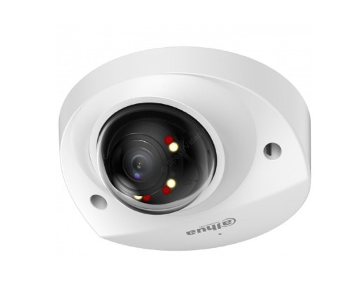 [Видеонаблюдение] DAHUA DH-IPC-HDBW2249FP-AS-IL-0360B Уличная мини-купольная IP-видеокамера SmartDualLight 2Мп, 1/2.8” CMOS, объектив 3.6мм, видеоаналитика, микрофон, ИК 30м, LED 30м, IP67, IK10, металл