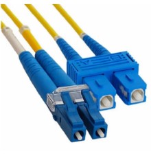 Rexant (50-2411) Патч-корд оптический переходной (SM), 9/125 (OS2), LC/UPC-SC/UPC, (Duplex), LSZH, 3м