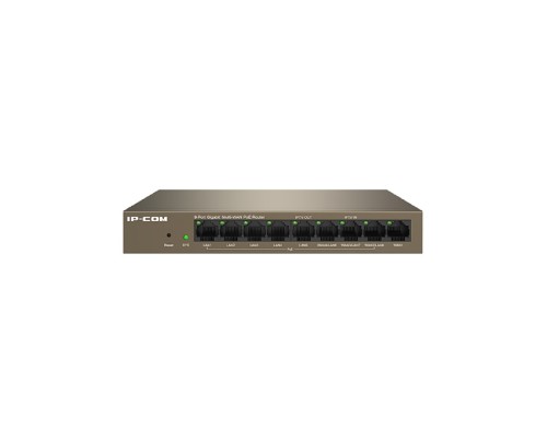 [Сетевое оборудование] IP-COM M20-8G-PoE 9-портовый гигабитный PoE-маршрутизатор с облачным управлением (PoE бюджет 95W)