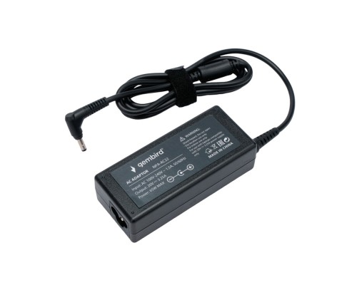 [Аксессуар к ноутбуку] Gembird Блок питания для ноутбуков Lenovo 20В/3,25А, 65Вт, 1 штекер 4.0х1,7мм (NPA-AC22)