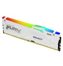 Kingston 32GB 5600MT/s DDR5 CL40 DIMM FURY Beast White RGB XMP KF556C40BWA-32