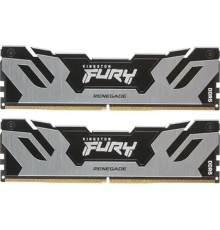 Kingston 96GB 6000MT/s DDR5 CL32 DIMM (Kit of 2) FURY Renegade Silver XMP KF560C32RSK2-96