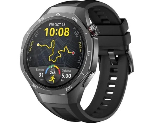 [Фитнес-браслеты] Часы Huawei GT 5 Pro 55020DGH 46mm Black Fluoroelastomer