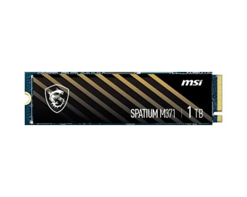 [носитель информации] Твердотельный накопитель SSD MSI  M.2 1TB NVMe SPATIUM M371 
