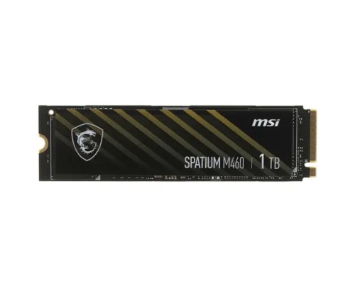 [носитель информации] Твердотельный накопитель SSD MSI 1TB PCIe 4.0 NVMe M.2 SPATIUM M460 