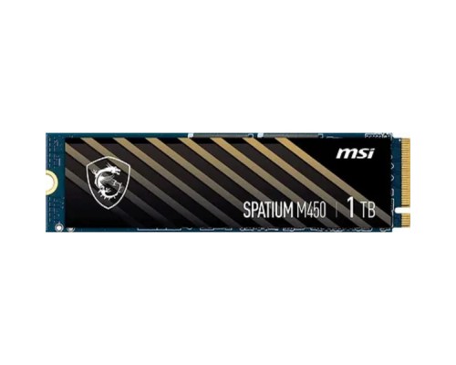 [носитель информации] Твердотельный накопитель SSD MSI 1TB PCIe 4.0 NVMe M.2  SPATIUM M450 
