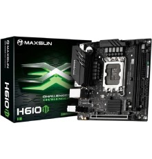 MAXSUN MS-Challenger H610ITX 2LAN V3 (Socket 1700, mini-ITX, 2*DDR4, 2*HDMI/DP, 4*SATA3, 2*M.2, 1xPCI-E x16, 3*USB 2.0,  2*USB 3.2 Gen1, LAN 2*2.5G, RTL)