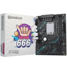 MAXSUN MS-H610M 666 WIFI6 D5 (Socket 1700, mATX, 2*DDR5, VGA/HDMI, 4*SATA3, 1*M.2, 1*PCIEx16/1*PCIEx1, 4*USB2.0, 2*USB 3.2 Gen1, LAN 1*1G, Bluetooth,  Wi-Fi 802.11ax, RTL)