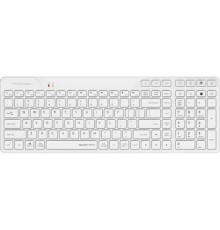 Клавиатура A4Tech Fstyler FBK27C AS белый USB беспроводная BT/Radio slim Multimedia (FBK27C AS)