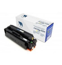 Тонер-картридж NVP совместимый NV-055H Yellow для Canon i-Sensys MF742Cdw/MF744Cdw/MF746Cx/LBP663Cdw/LBP664Cx (5900k)