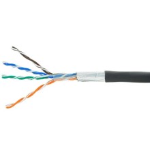 Cablexpert [UPC-5051E-4-CU-OUT/100] Кабель Cablexpert (RU) UTP outdoor 4x2x0.51, медный, кат.5e, однож., 100м, box, черный