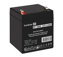 Exegate EX297510RUS Аккумуляторная батарея DT 12045 (12V 4.5Ah, клеммы F2)