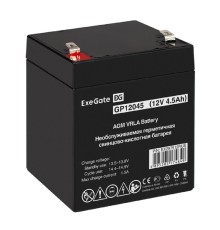 Exegate EX297512RUS Аккумуляторная батарея GP12045 (12V 4.5Ah, клеммы F2)