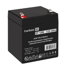 Exegate EX297513RUS Аккумуляторная батарея DT 1205 (12V 5Ah, клеммы F2)