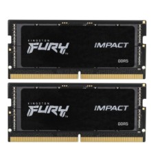 Модуль памяти SO-DIMM DDR5 32Gb (2x16Gb) PC48000 6000Mhz Kingston Fury Impact (KF560S38IBK2-32)