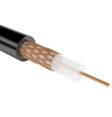 Rexant (01-2693) Кабель коаксиальный РК 75-4-11А, 200м, черный