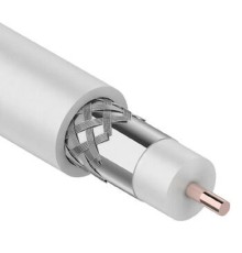 Rexant (01-3001) Кабель коаксиальный магистральный RG-11U, 75Ом, CCS/Al/Al, 83%, 305м, INDOOR, белый