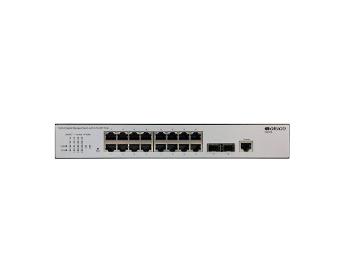 [Сетевое оборудование] ORIGO OS3118/A2A Управляемый L2 коммутатор 16x1000Base-T, 2x1000Base-X SFP