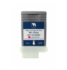 Струйный картридж NV Print PFI-102M (NV-3631B001) Magenta для Canon ImagePROGRAF iPF500/510/600/610 (130 мл) 