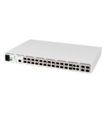 ELTEX MES2300B-24F Коммутатор L3, 20 портов 1000BASE-X/100BASE-FX (SFP), 4 порта 10/100/1000BASE-T/1000BASE-X/100BASE-FX Combo, 4 порта 10GBASE-R (SFP+)/1000BASE-X (SFP), консольный порт RS-232 (RJ-45
