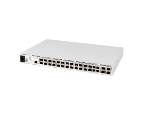 [Сетевое оборудование] ELTEX MES2300B-24F Коммутатор L3, 20 портов 1000BASE-X/100BASE-FX (SFP), 4 порта 10/100/1000BASE-T/1000BASE-X/100BASE-FX Combo, 4 порта 10GBASE-R (SFP+)/1000BASE-X (SFP), консольный порт RS-232 (RJ-45