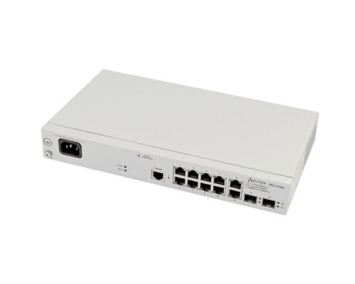 [Сетевое оборудование] ELTEX MES2408CP Ethernet-коммутатор 8 портов 10/100/1000BASE-T (PoE/PoE+), 2 Combo-порта 10/100/1000BASE-T/100BASE-FX/1000BASE-X, L2, 220В AC