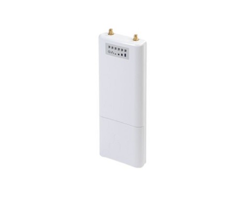 [Сетевое оборудование] ELTEX WOP-2ac-LR2 SYNC Базовая станция 2 дБм, 802.11n, 2,4 GHz; MIMO 2х2; 1 combo порт 10/100/1000 Base-T/100/1000 Base-x (SFP), 2 разьема SMA для подключения антенны, 48 В DC-PoE, межсек