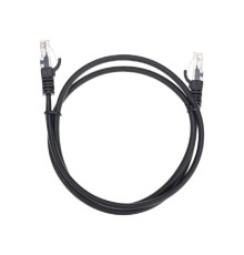 Rexant (02-0102-1) Патч-корд U/UTP, CAT 5e, RJ45-RJ45, 26AWG, LSZH, черный, 1м
