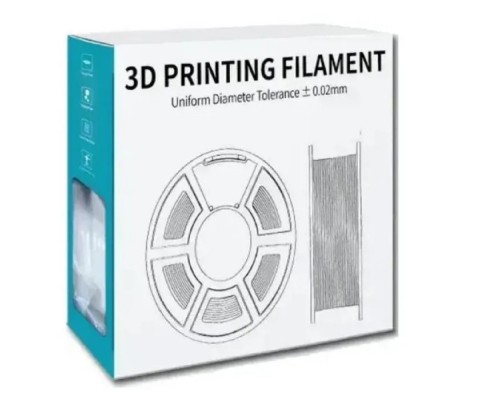 [Совместимые картриджи] Филамент NVPRINT PLA Noctilucen (Glow In the Dark) Green для 3D печати диаметр 1.75мм  длина 330 метров  масса 1 кг