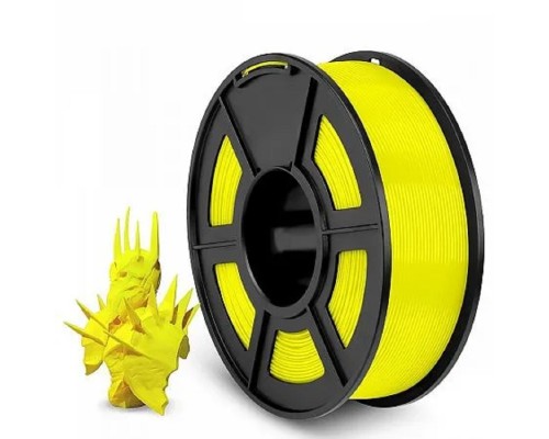 [Совместимые картриджи] Филамент NVPRINT PLA Yellow для 3D печати диаметр 1.75мм  длина 330 метров  масса 1 кг