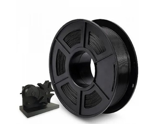 [Совместимые картриджи] Филамент NVPRINT PLA+ Black для 3D печати диаметр 1.75мм  длина 330 метров  масса 1 кг