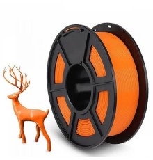 Филамент NVPRINT PLA+ Orange для 3D печати диаметр 1.75мм  длина 330 метров  масса 1 кг