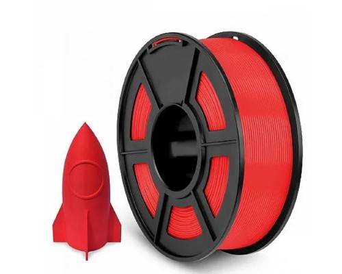 [Совместимые картриджи] Филамент NVPRINT PLA+ Red для 3D печати диаметр 1.75мм  длина 330 метров  масса 1 кг