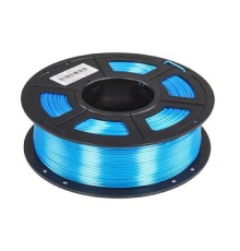Филамент NVPRINT PLA+ Trasparent Blue для 3D печати диаметр 1.75мм  длина 330 метров  масса 1 кг