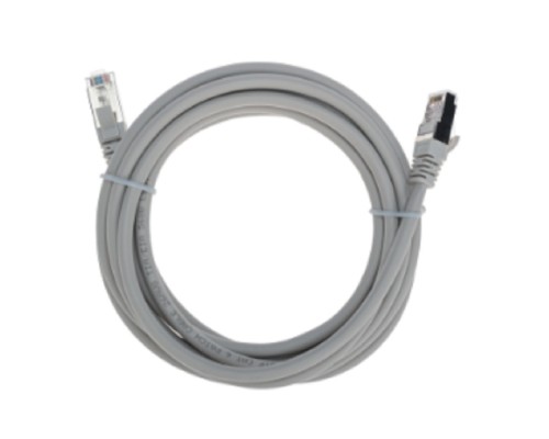 [Патч-корды (сетевые, телефонные)] Rexant (02-0390-3) Патч-корд S/FTP, CAT 6A (10G), RJ45-RJ45, 28AWG, LSZH, серый, 3м