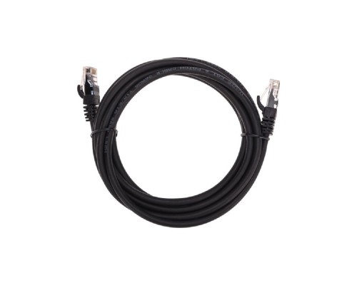 [Патч-корды (сетевые, телефонные)] Rexant (02-0292-3) Патч-корд U/UTP, CAT 6, RJ45-RJ45, 26AWG, LSZH, черный, 3м