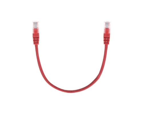 [Патч-корды (сетевые, телефонные)] Rexant (02-0293-03) Патч-корд U/UTP, CAT 6, RJ45-RJ45, 26AWG, LSZH, красный, 0,3м