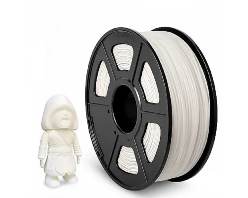 [Совместимые картриджи] Филамент NVPRINT ABS White для 3D печати диаметр 1.75мм  длина 330 метров  масса 1 кг