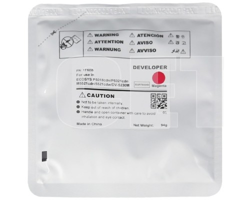 [Запасные части для принтеров и копиров] Девелопер для KYOCERA ECOSYS P5018cdn (CET) Magenta, 94г, CET171035