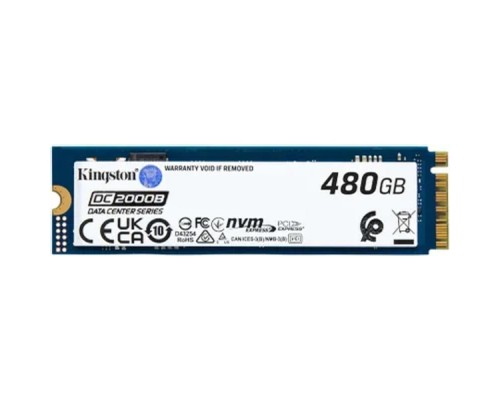 [накопитель] Накопитель SSD Kingston PCIe 4.0 x4 480GB SEDC2000BM8/480G DC2000B M.2 2280 0.4 DWPD