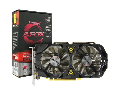[Видеокарта] Видеокарта AFOX PCIE16 RX 580 8GB AFRX580-8192D5H7-V4 