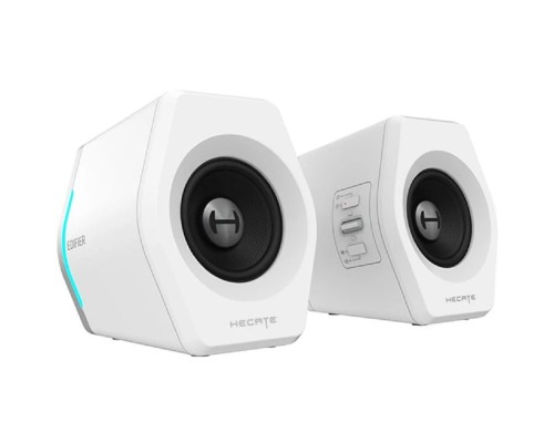 [Колонки] Edifier G2000 White {2 x 16W RMS, 98-20000Гц, RGB-подсветка, Bluetooth 4.2}