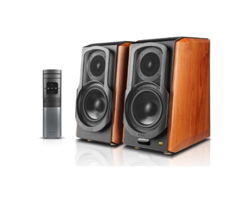 [Колонки] Edifier S1000W  Brown {120W, 45 Гц - 40 кГц;WiFi, Airplay2, Bluetooth 5.2, Optical, RCA, Coaxial}